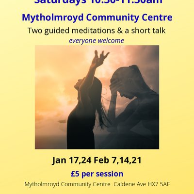 Let go of Stress - Saturdays - 10.30-11.30am Jan 17,24 Feb 6,13,20