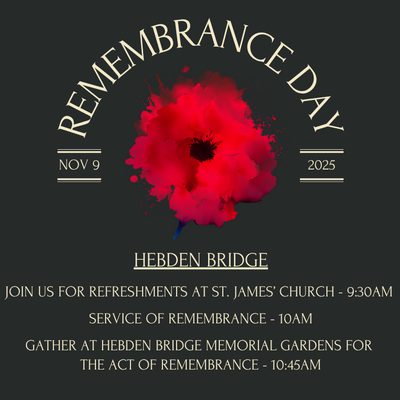Remembrance Day Hebden Bridge