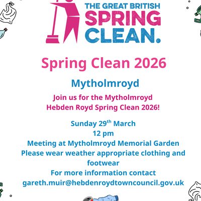 Mytholmroyd Spring Clean 2026
