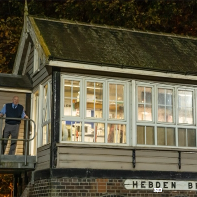 Hebden Bridge Signal Box Grand Reopening