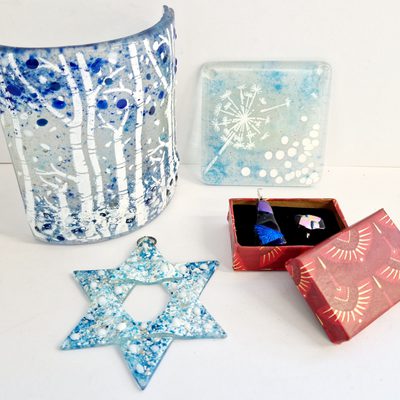 Crafts in the Valley - Festive Beginners Fused Glass Workshop