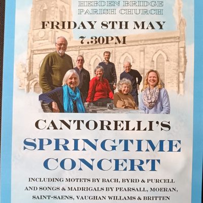 CANTORELLI'S SPRINGTIME CONCERT