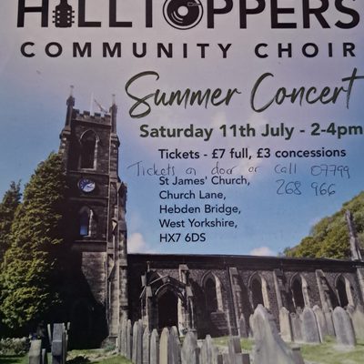 Heptonstall Hilltoppers Summer Concert