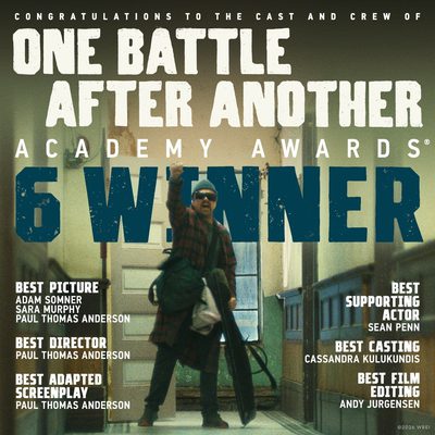 Oscar Winners Week: One Battle After Another