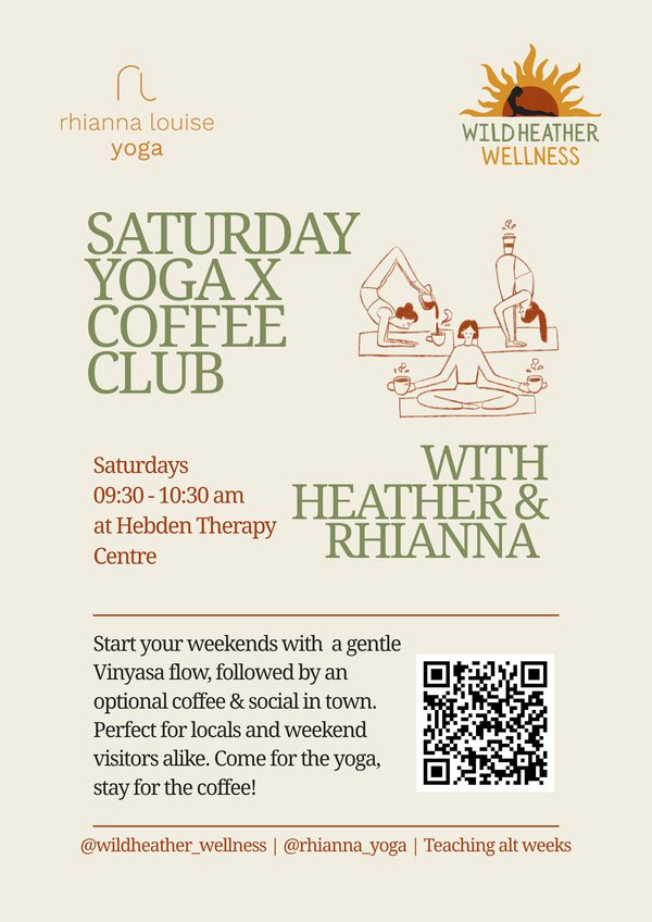 Blue Minimalist Stitch Club Flyer 1