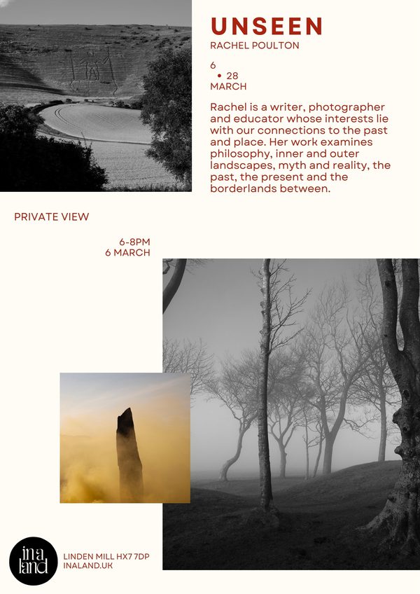 Blue and Red Retro Inspirational Photo Collage Poster