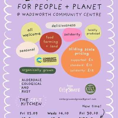 The CELT Kitchen: Healthy Lunch For People & Planet