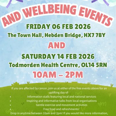 Cancer, Care and Wellbeing Events