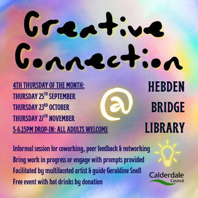 Creative Connection at Hebden Bridge Library