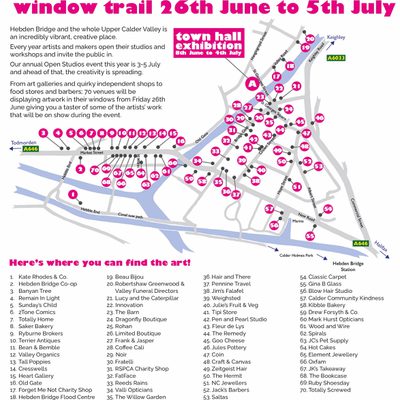 Hebden Bridge Open Strdios- Window Trail