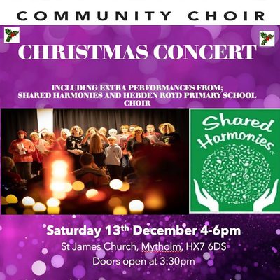 Heptonstall Hilltoppers Christmas Concert in aid of Shared Harmonies