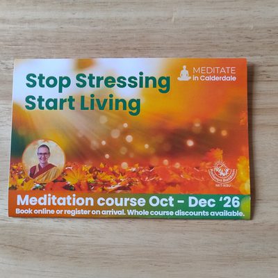Stop Stressing - Start Living- Weekly Meditation Classes