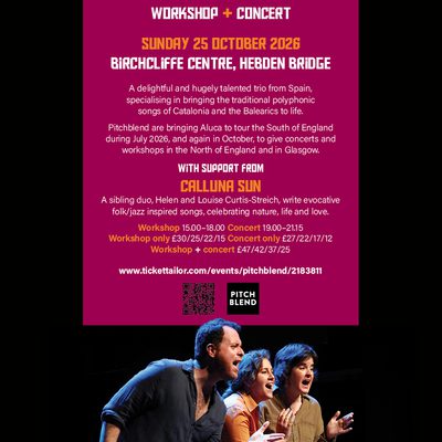 ALUCA workshop and concert with support CALLUNA SUN