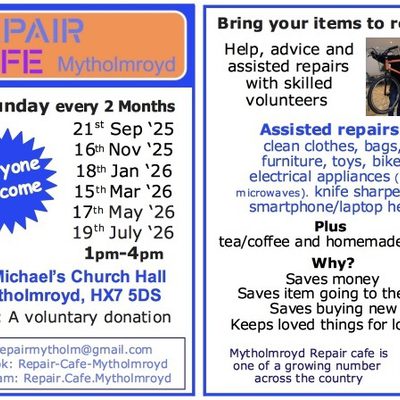 Mytholmroyd Repair Cafe
