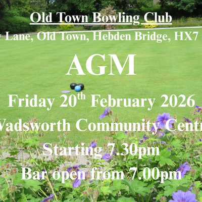 Old Town Bowling Club AGM