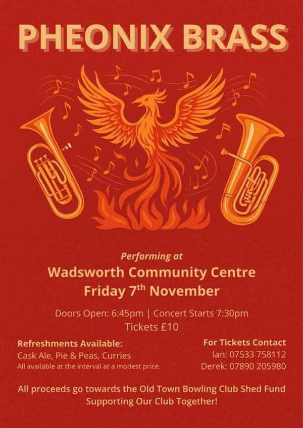 Old Town Bowling Club Brass Band 7th November
