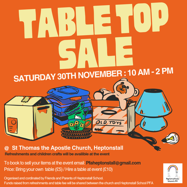 Orange Bold Illustrative Flea Market Poster Instagram Post 20241021 111051 0000