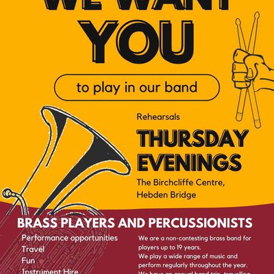Hebden Bridge Junior Band Rehearsals