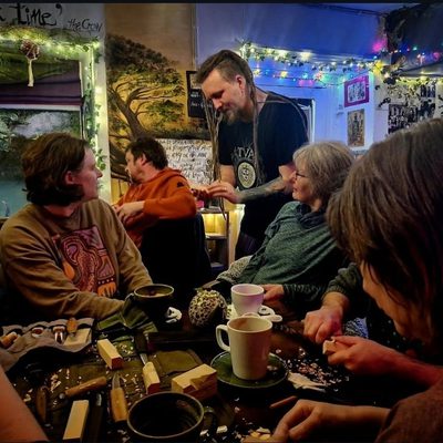 Whittling Workshops at T'Cure