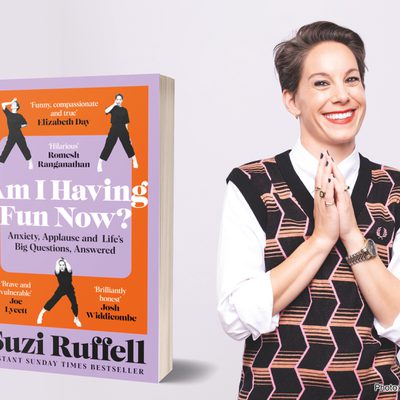 Suzi Ruffell - In conversation about her book, Am I Having Fun Now? Followed by a book signing.