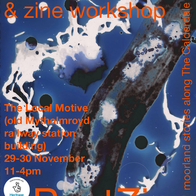 PeatZine pop-up exhibition and free zine making workshop