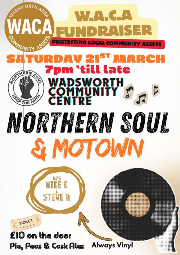 WACA Northern Soul Poster Mar26