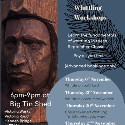 November Whittling Workshops