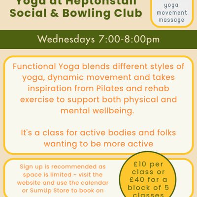 Functional Yoga for Active Bodies