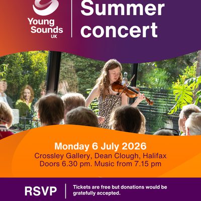 Young Sounds UK - a concert at Crossley Gallery