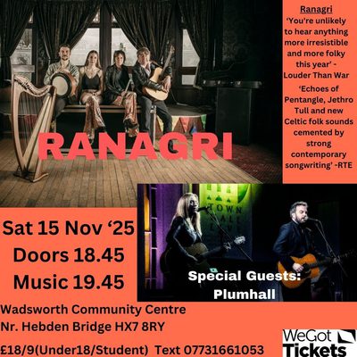 Ranagri + special guests Plumhall