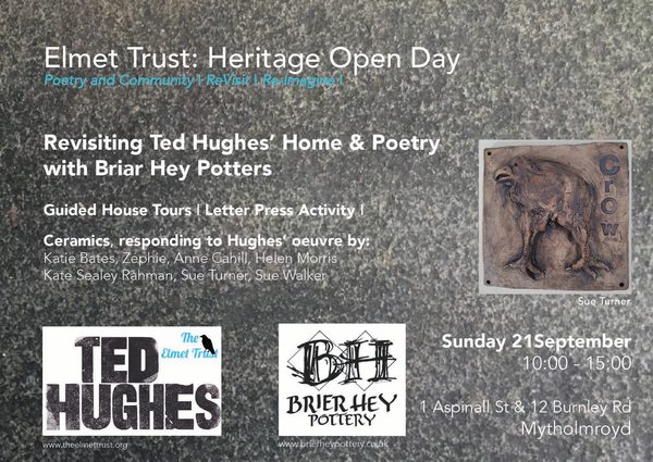 Postcard poetry pottery