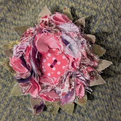 Create a Recycled Scrappy Brooch