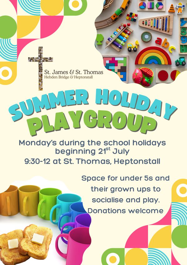 Summer holiday playgroup